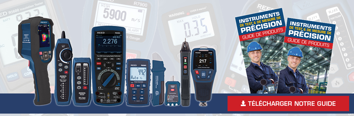 REEDInstruments.com - Test et mesure en toute confiance