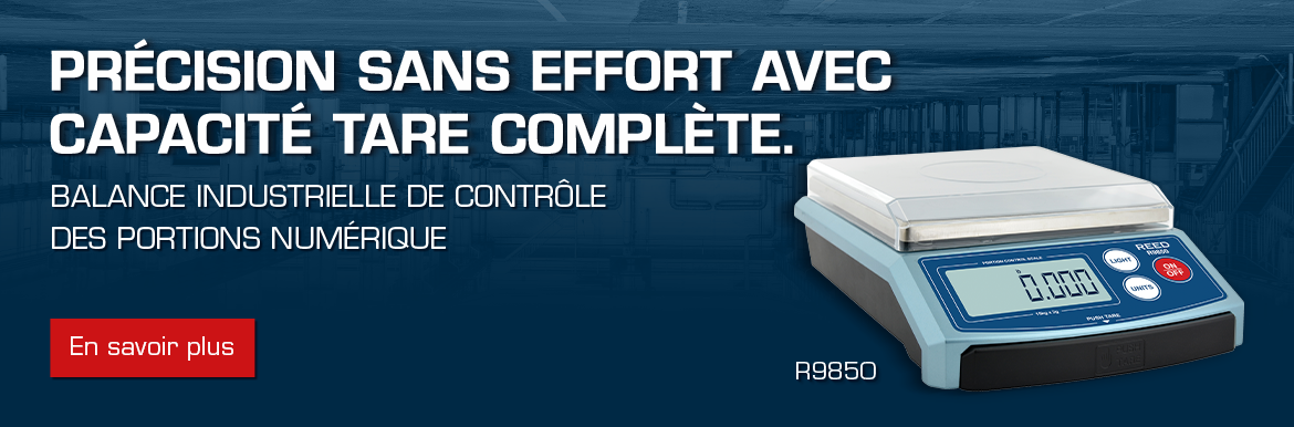 REED R9850 Balance industrielle de contrôle des portions numérique 15000g 