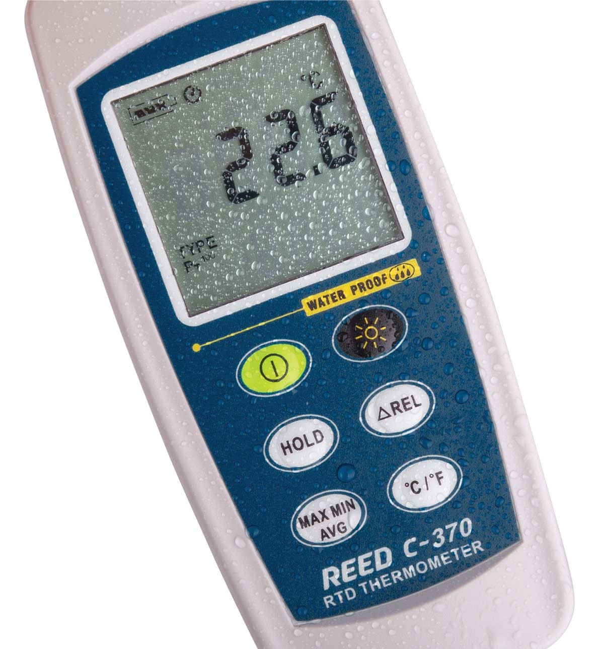 REED C-370 RTD Thermometer-REED C-370 Waterproof