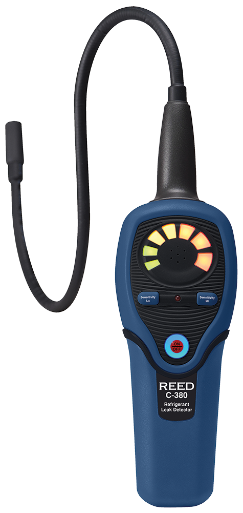 REED C-380 Détecteur de fuites de gaz réfrigérants-