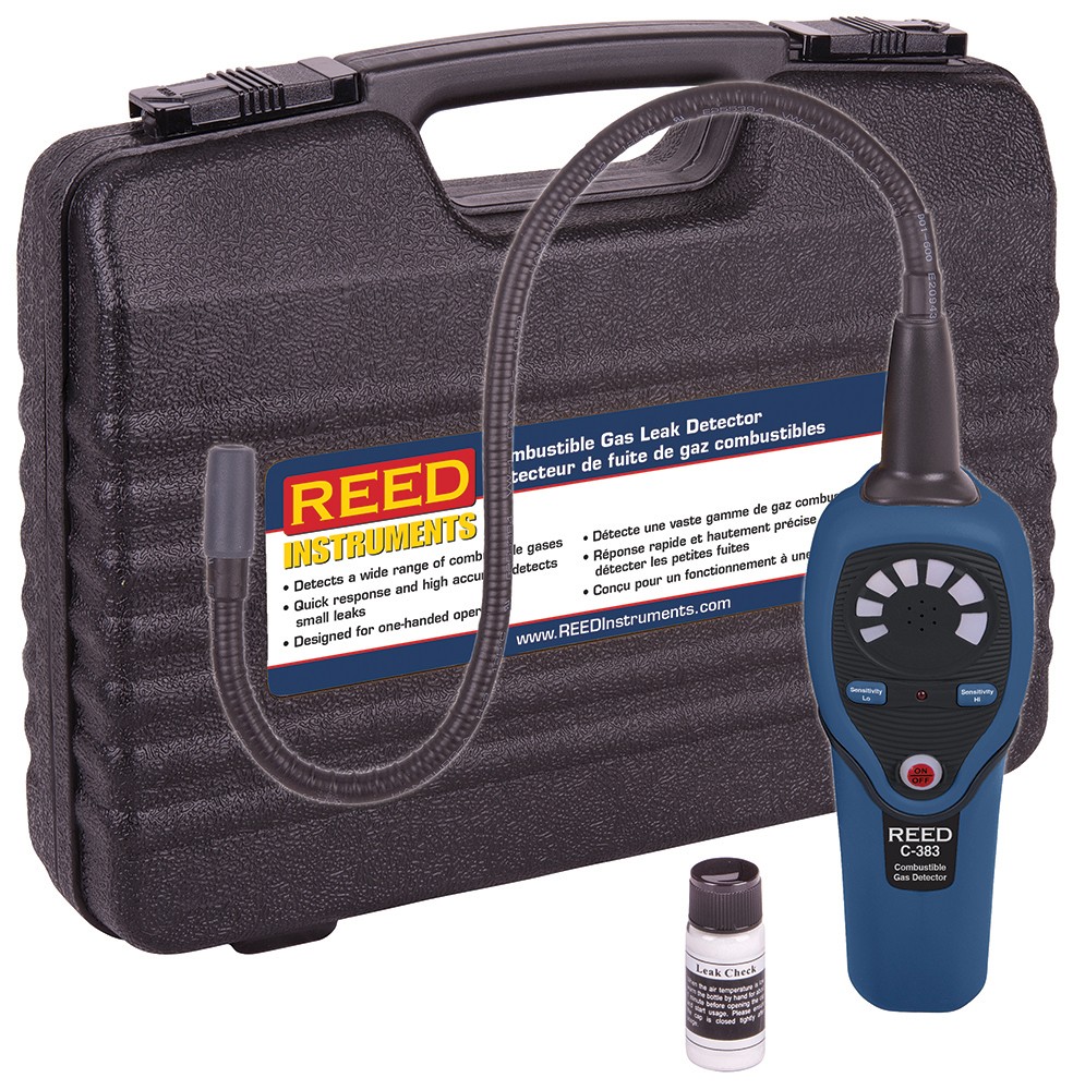 REED C-383 Combustible Gas Leak Detector-Included