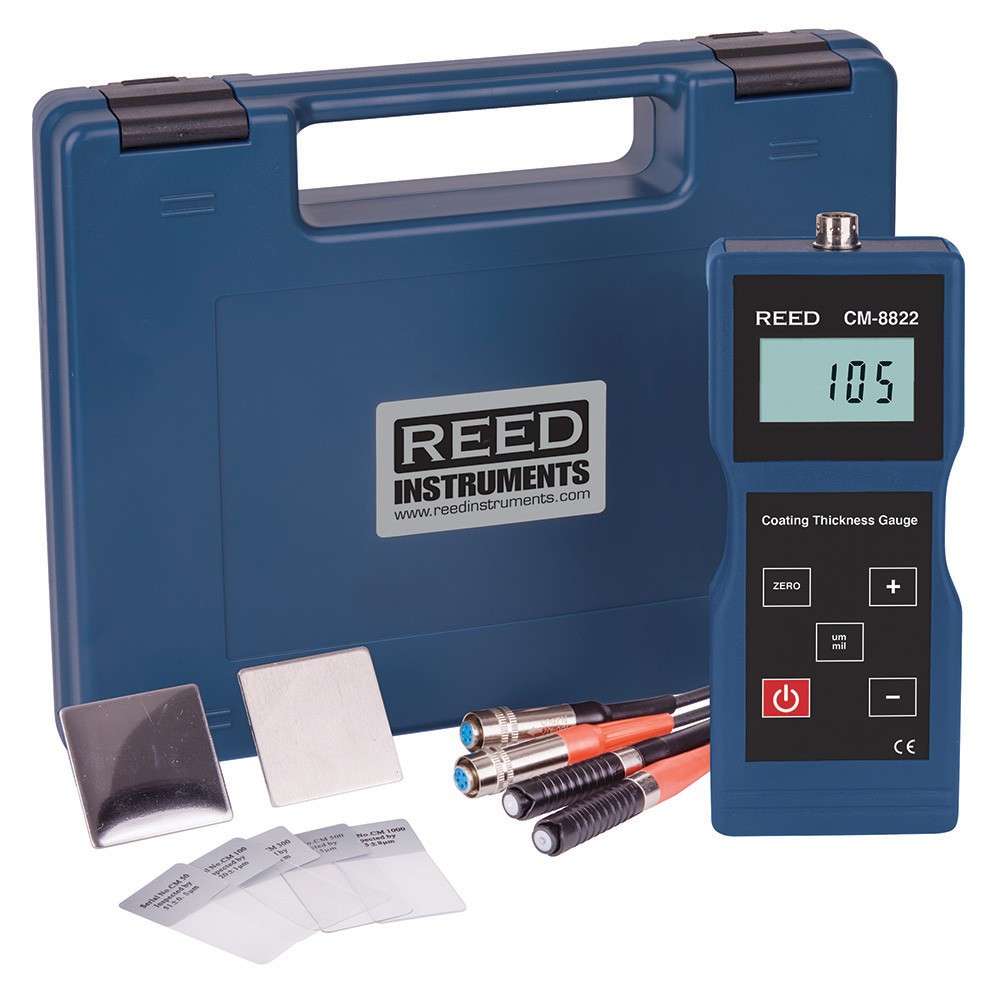 REED CM-8822 Coating Thickness Gauge-Included