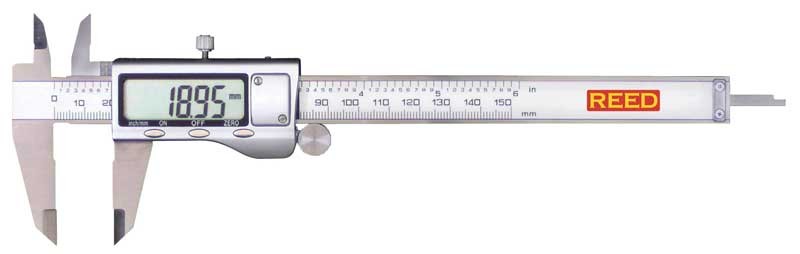 REED DC-515 Digital Caliper, 6&amp;quot; (150mm)-