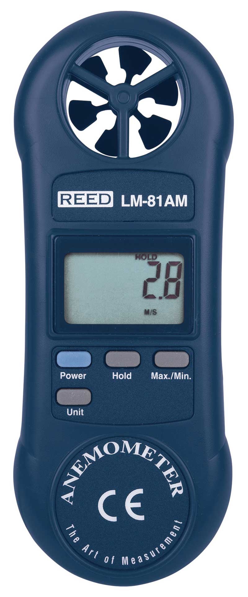 REED LM-81AM Compact Vane Anemometer-