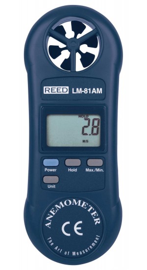 REED LM-81AM Compact Vane Anemometer-