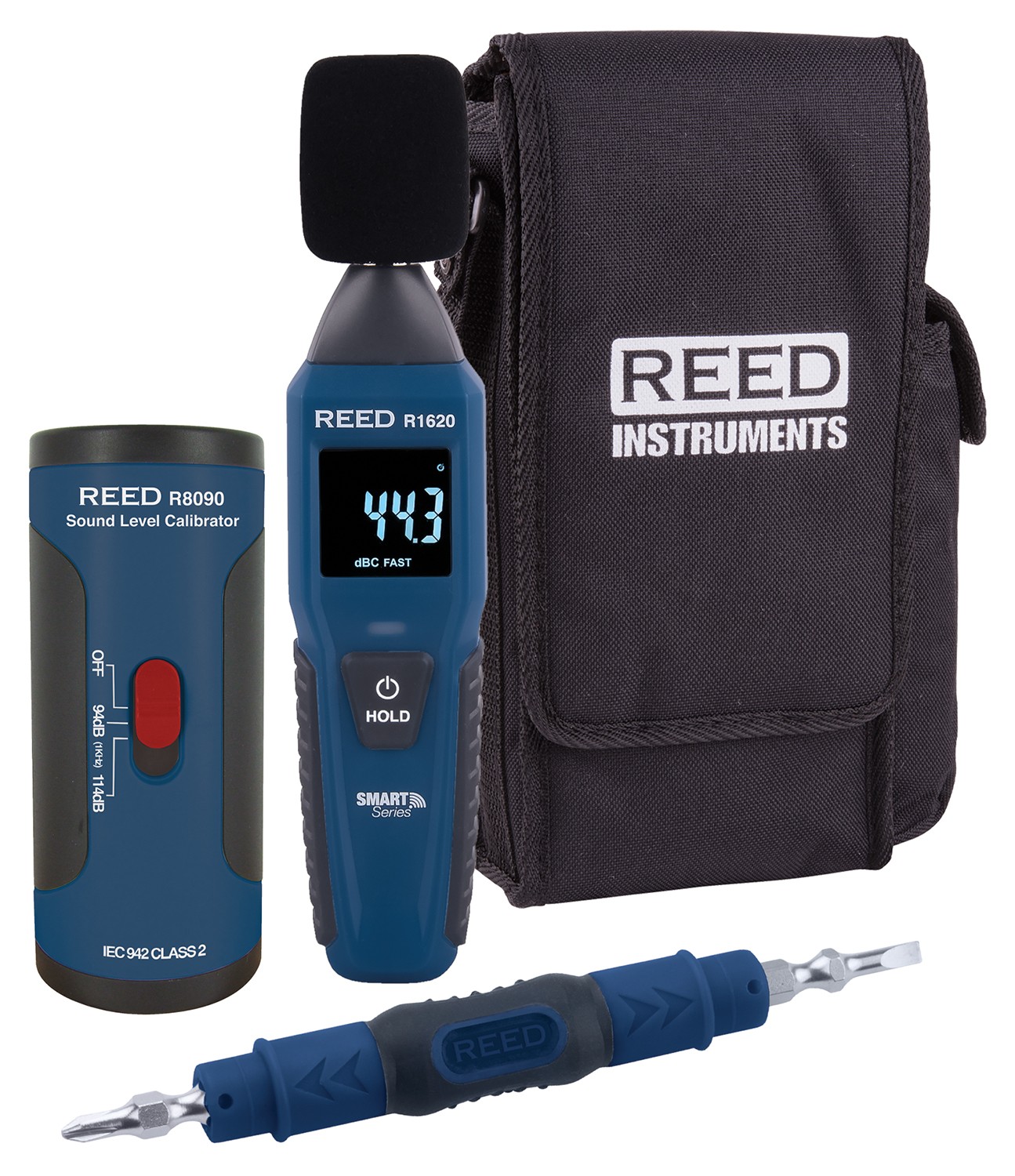 お12● ROCK SOUNDSOLID MONITOR L／Rセット REED R1620-KIT Data Logging Smart Series Sound Level Meter