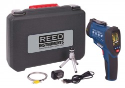 REED R2020 Video Infrared Thermometer, 50:1, 3992&amp;deg;F (2200&amp;deg;C)-Included