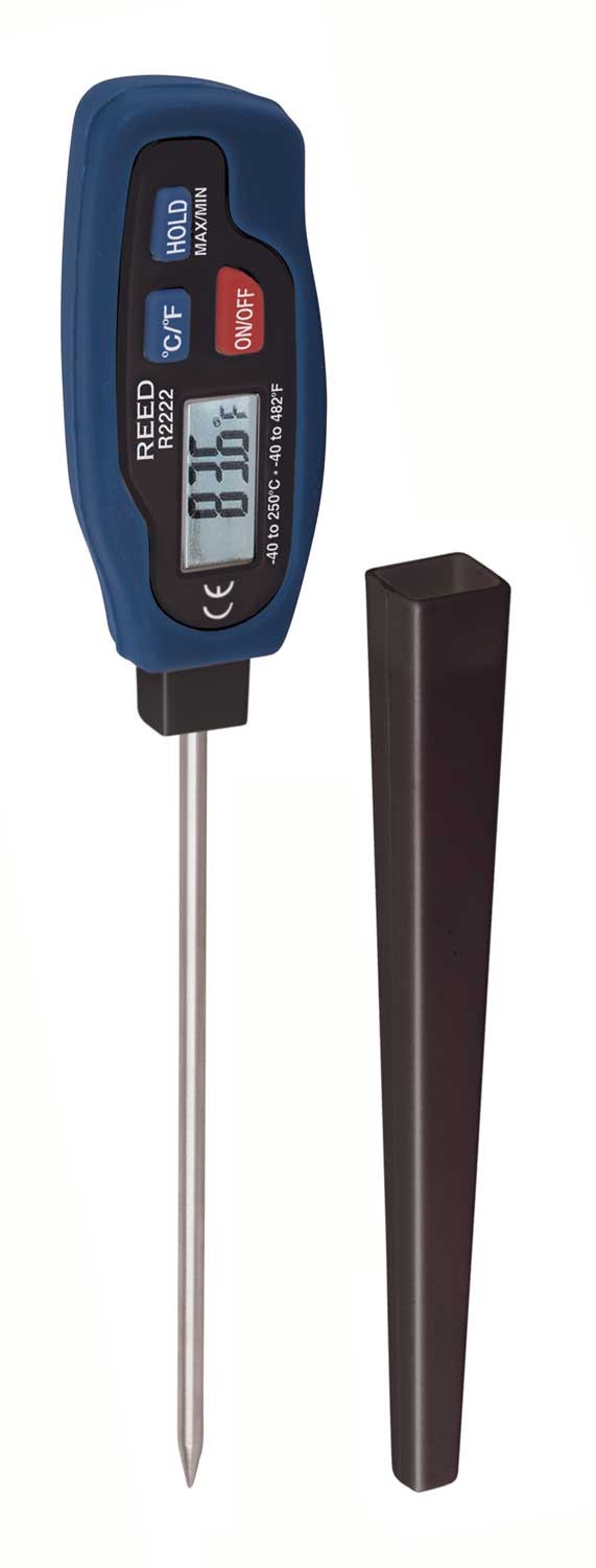 REED R2222 Stainless Steel Digital Stem Thermometer-