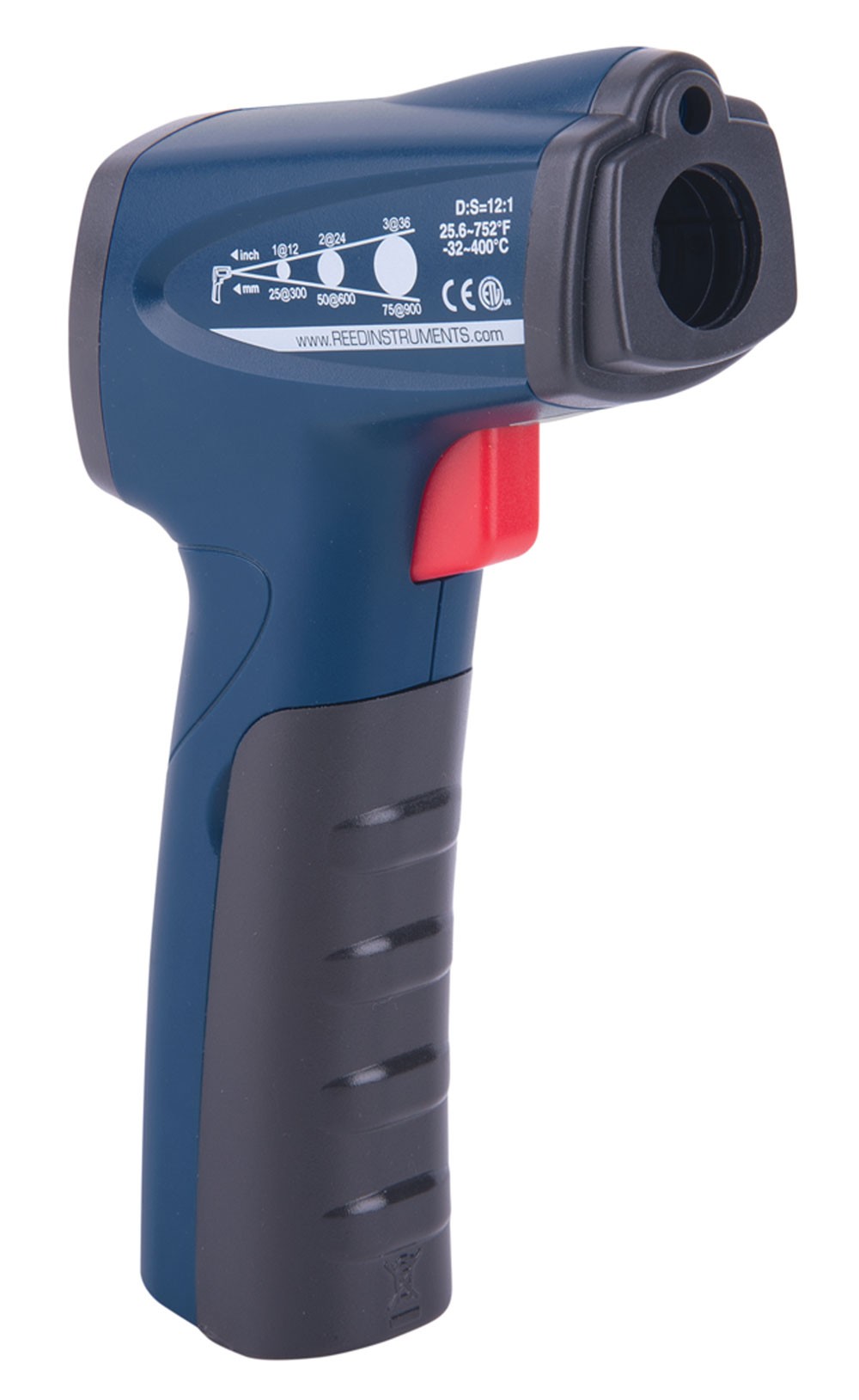 REED R2300 Infrared Thermometer, 12:1, 752&amp;deg;F (400&amp;deg;C)-REED R2300 3