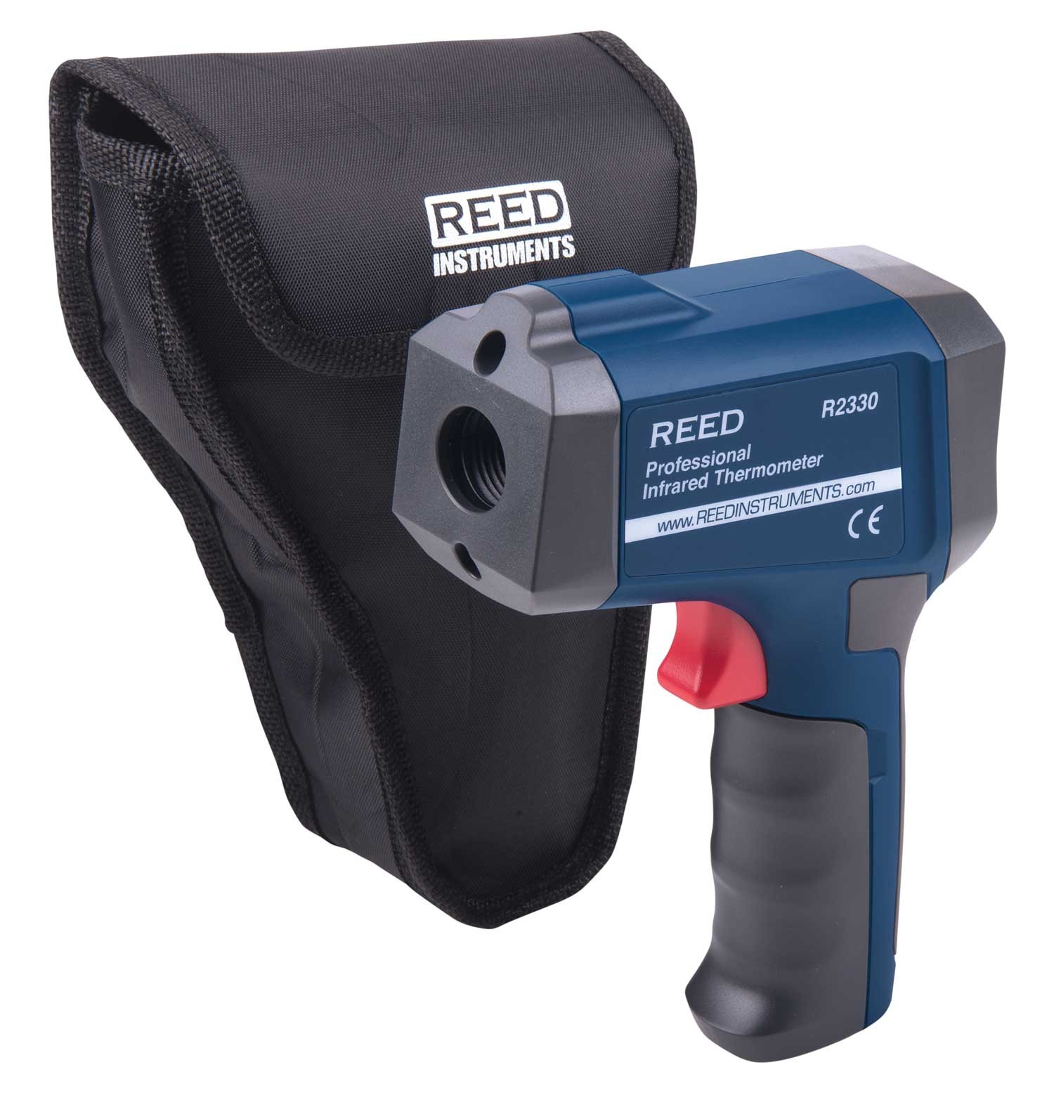 REED R2330 Infrared (IR) Thermometer 50:1, 2282°F (1250°C)-Included