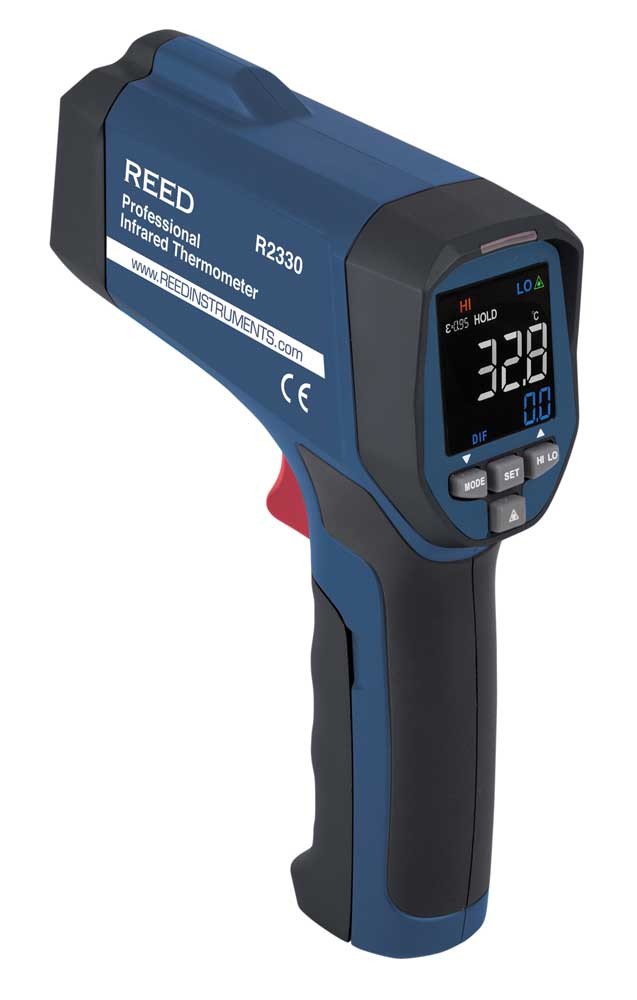 REED R2330 Infrared (IR) Thermometer 50:1, 2282&amp;deg;F (1250&amp;deg;C)-REED R2330 5