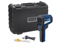 REED R2340 Professional Infrared Thermometer, 55:1, 3362&amp;deg;F (1850&amp;deg;C), Integrated Type K Thermocouple-Included