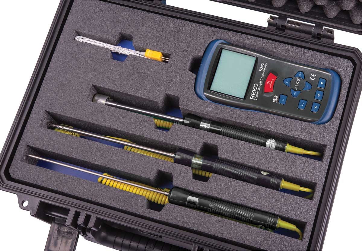 REED R2400-KIT Trousse de thermomètre à thermocouple-REED R2400-KIT 3
