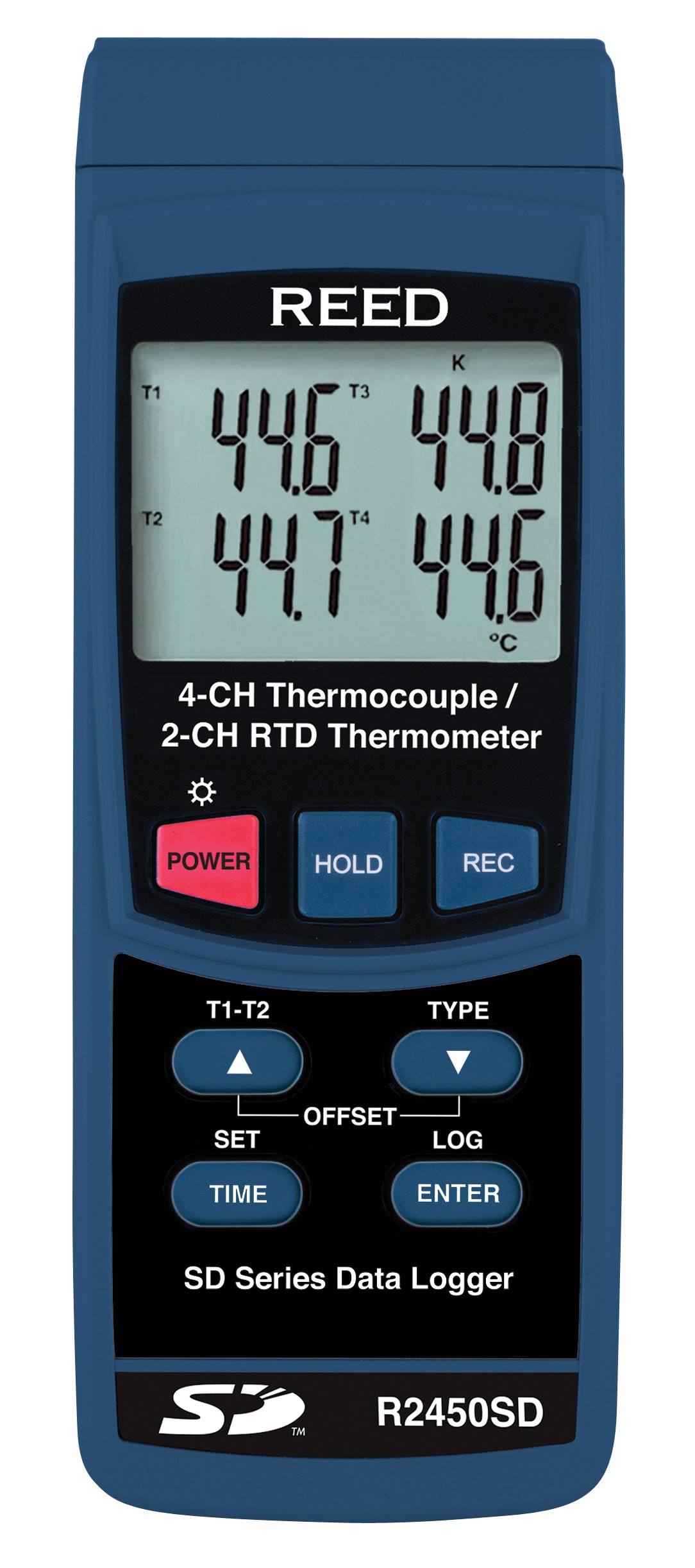 REED R2450SD Data Logging Thermometer-