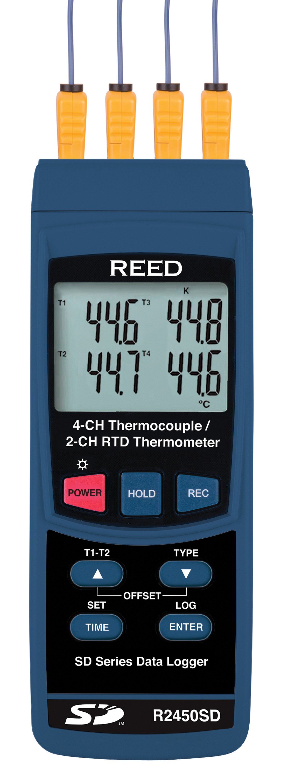 REED R2450SD Data Logging Thermometer-