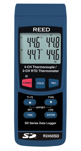 REED R7000SD Data Logging Vibration Meter