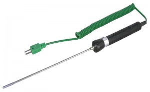 REED R2500 Air/Gas Thermocouple Probe, Type K, -58 to 1652&amp;deg;F (-50 to 900&amp;deg;C)-