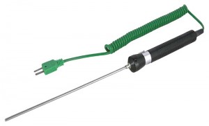 REED R2504 Sonde thermocouple d'immersion, type K, -50 &amp;agrave; 600&amp;deg;C (-58 &amp;agrave; 1112&amp;deg;F)-