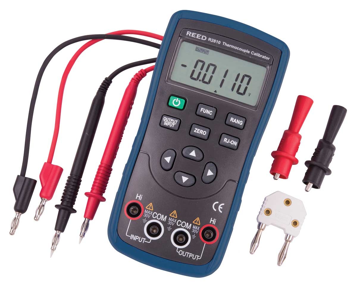 REED R2810 Thermocouple Calibrator-Included