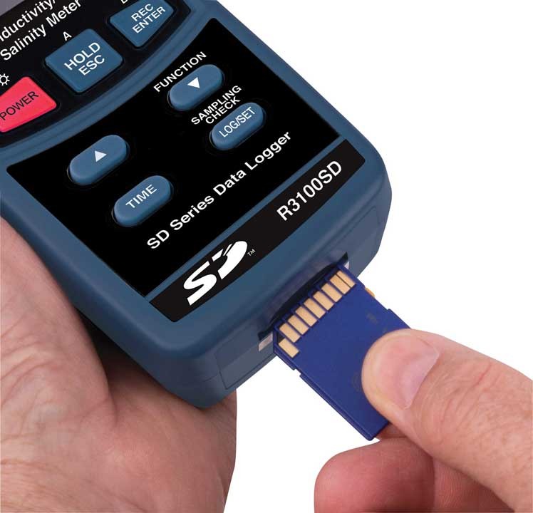 REED R3100SD Data Logging Conductivity/TDS/Salinity Meter-REED R3100SD 2