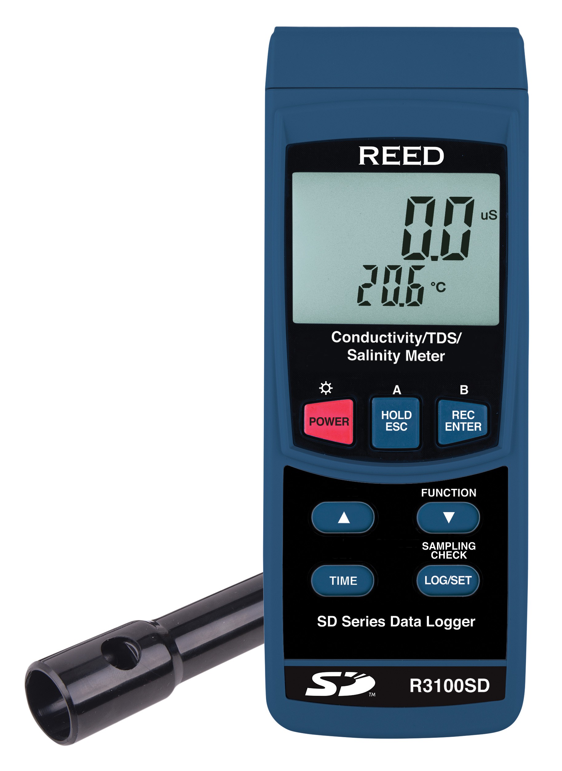 REED R3100SD Data Logging Conductivity/TDS/Salinity Meter-REED R3100SD 3