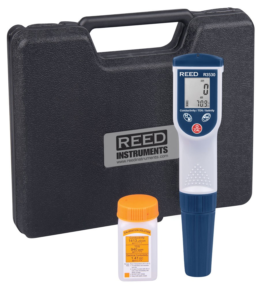 REED R3530 Indicateur de conductivit&amp;eacute;/MDT/salinit&amp;eacute;-Included