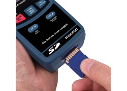 REED R4500SD Thermo-an&amp;eacute;mom&amp;egrave;tre &amp;agrave; fil chaud avec enregistrement de donn&amp;eacute;es-REED R4500SD 2
