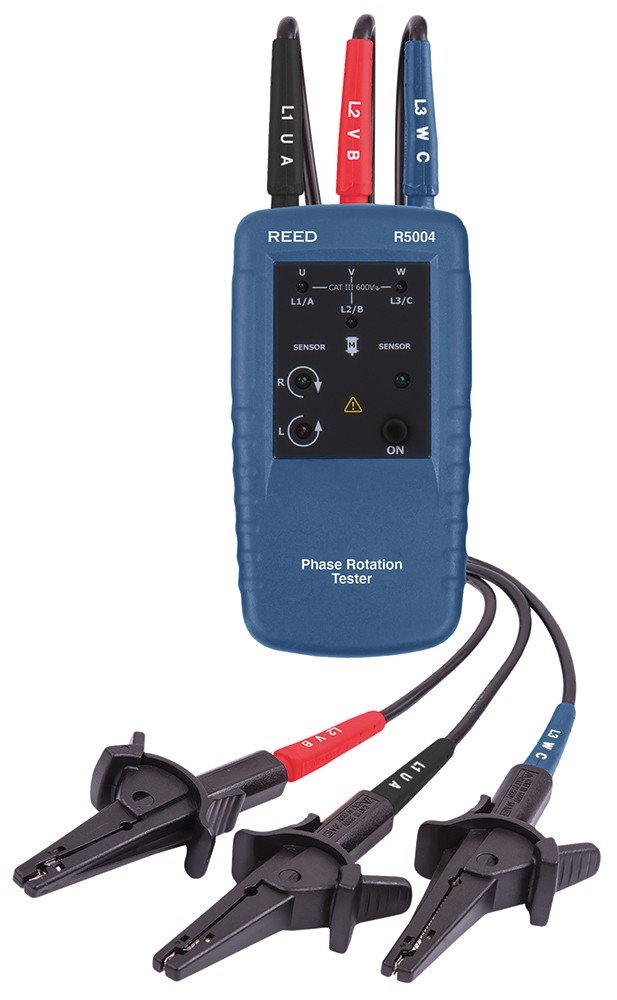REED R5004 Motor Rotation / 3-Phase Tester-REED R5004 Kit
