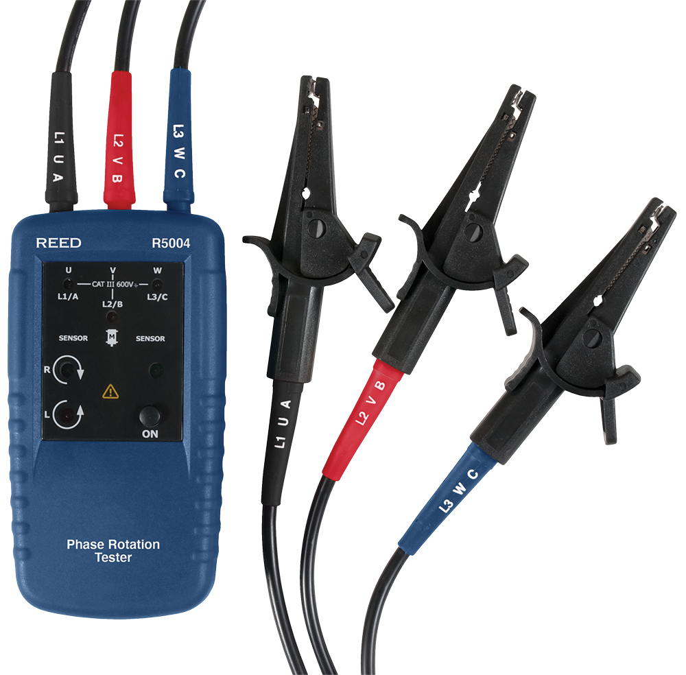 REED R5004 Motor Rotation / 3-Phase Tester-