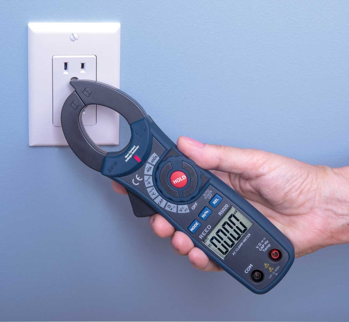 REED R5020 400A AC Clamp Meter with NCV-REED R5020 2