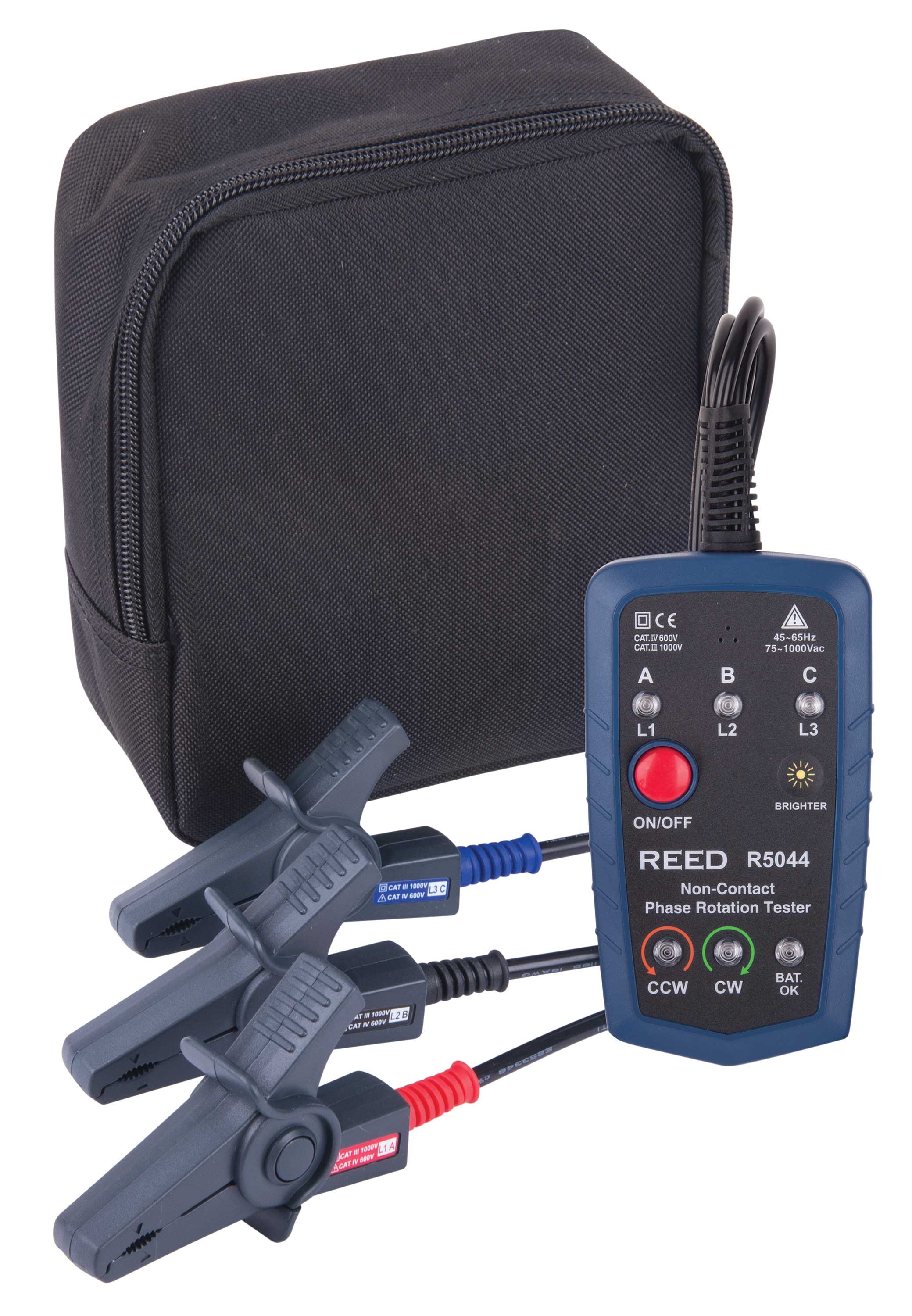 REED R5044 Non-Contact Phase Rotation Tester-Included