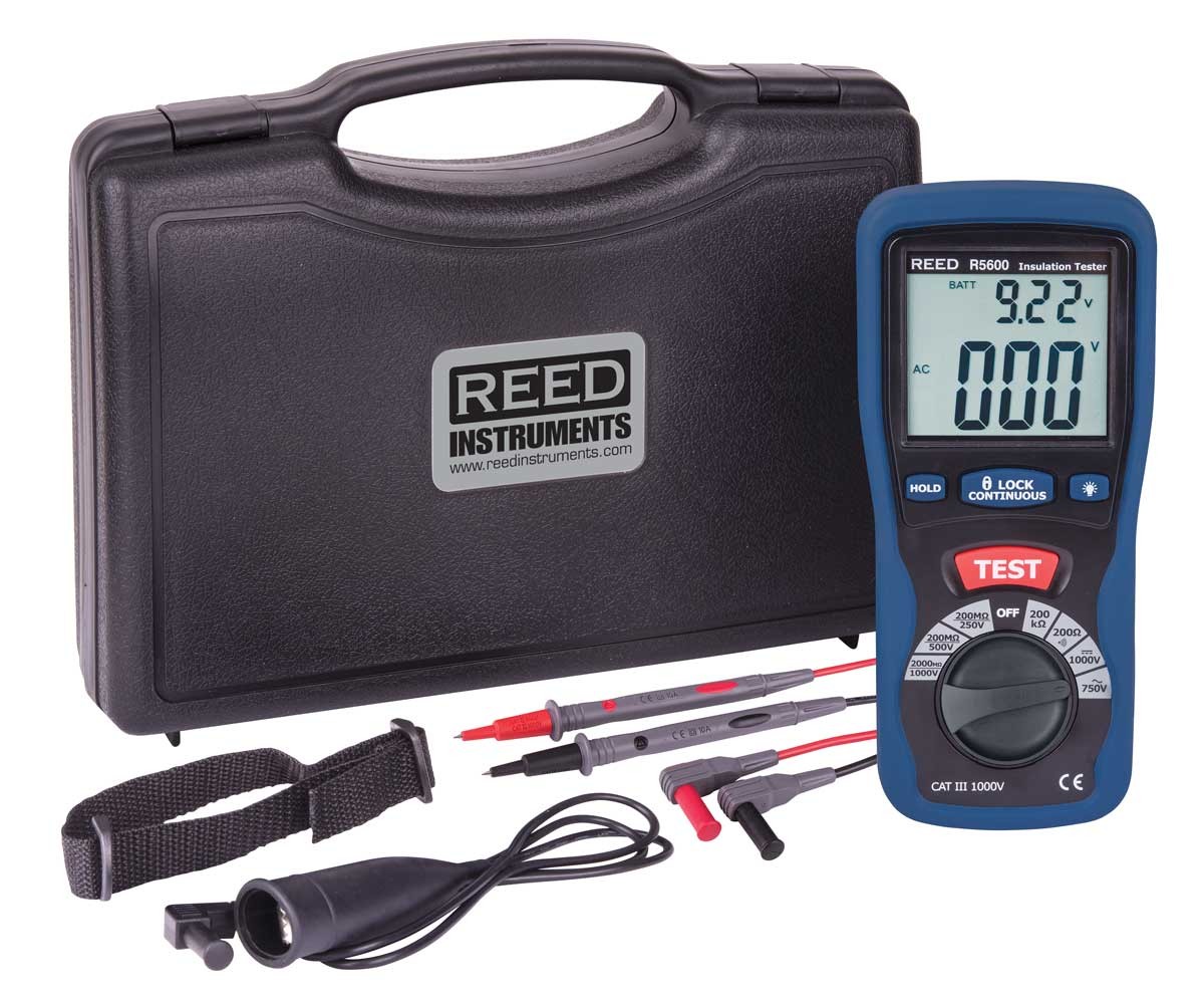 REED R5600 Insulation Tester -Included