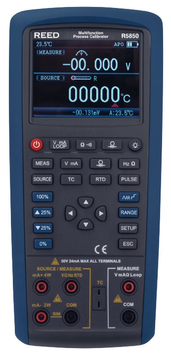 REED R5850 Multifunction Process Calibrator-