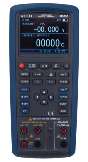 REED R5850 Multifunction Process Calibrator-
