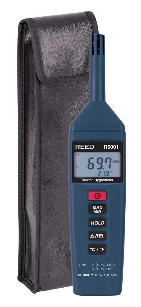 REED R6001 Thermo-hygrom&amp;egrave;tre-Included