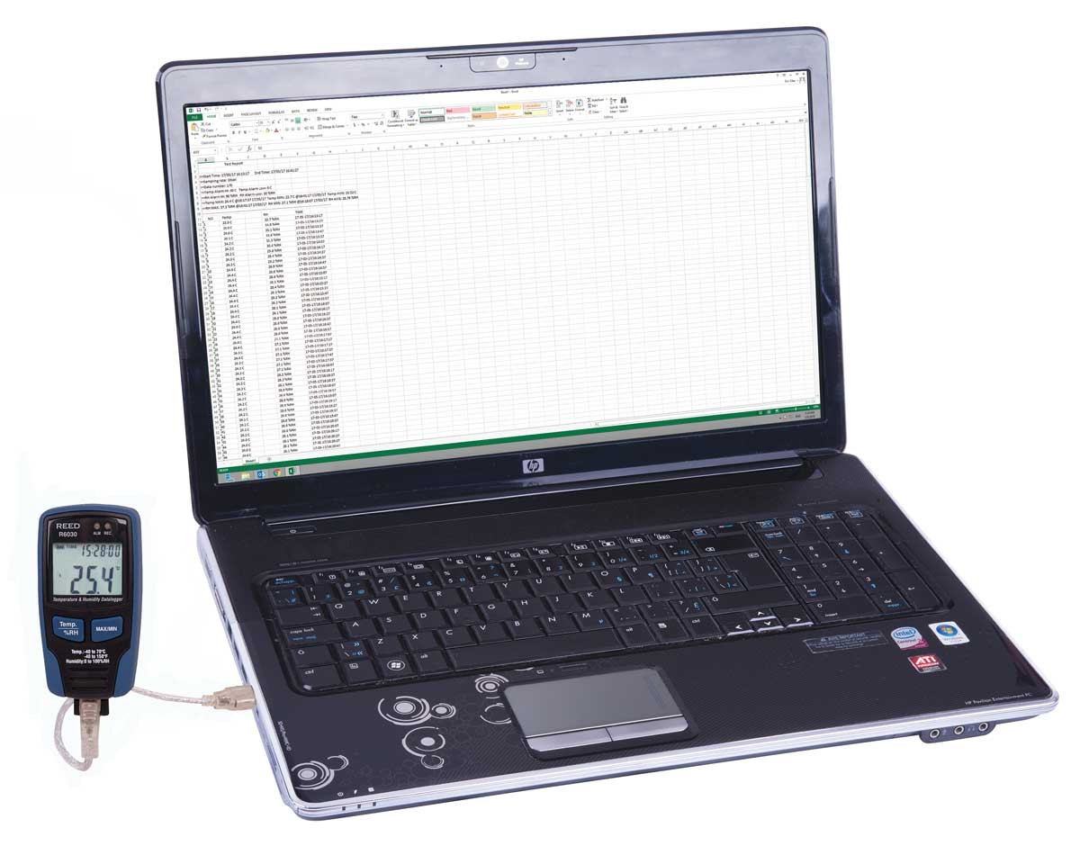 REED R6030 Temperature/Humidity Data Logger-REED R6030 2