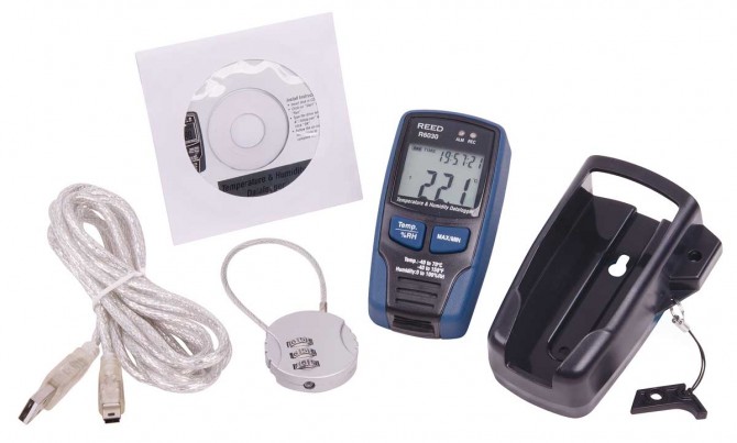 REED R6030 Temperature/Humidity Data Logger