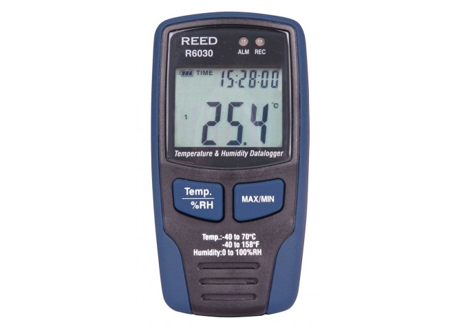 REED R6030 Temperature/Humidity Data Logger