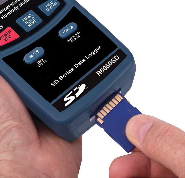 REED R6050SD Data Logging Thermo-Hygrometer-REED R6050SD 2