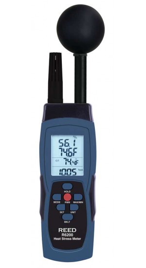 REED R6200 Compteur de contrainte thermique WBGT-