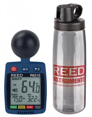 REED R6210-KIT Trousse de compteur de contrainte thermique WBGT-