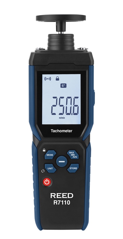 REED R7110 Combination Contact and Laser Photo Tachometer-