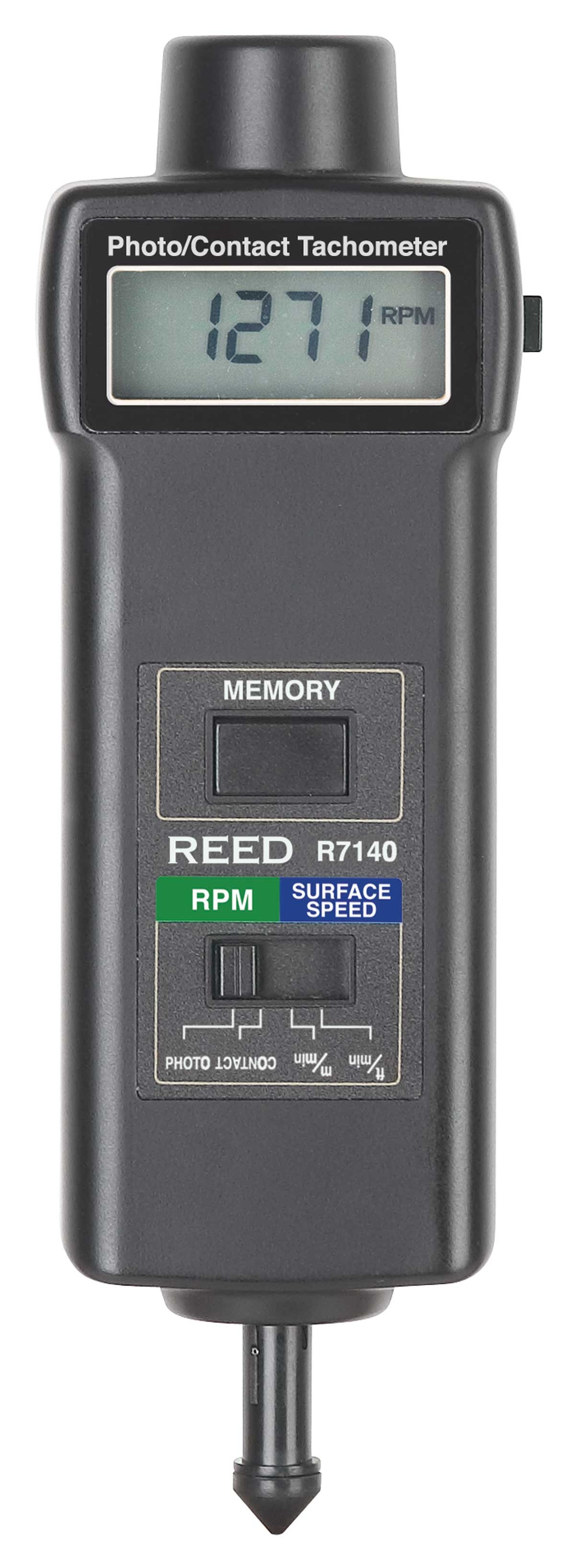 REED R7140 Combination Contact / Laser Photo Tachometer-
