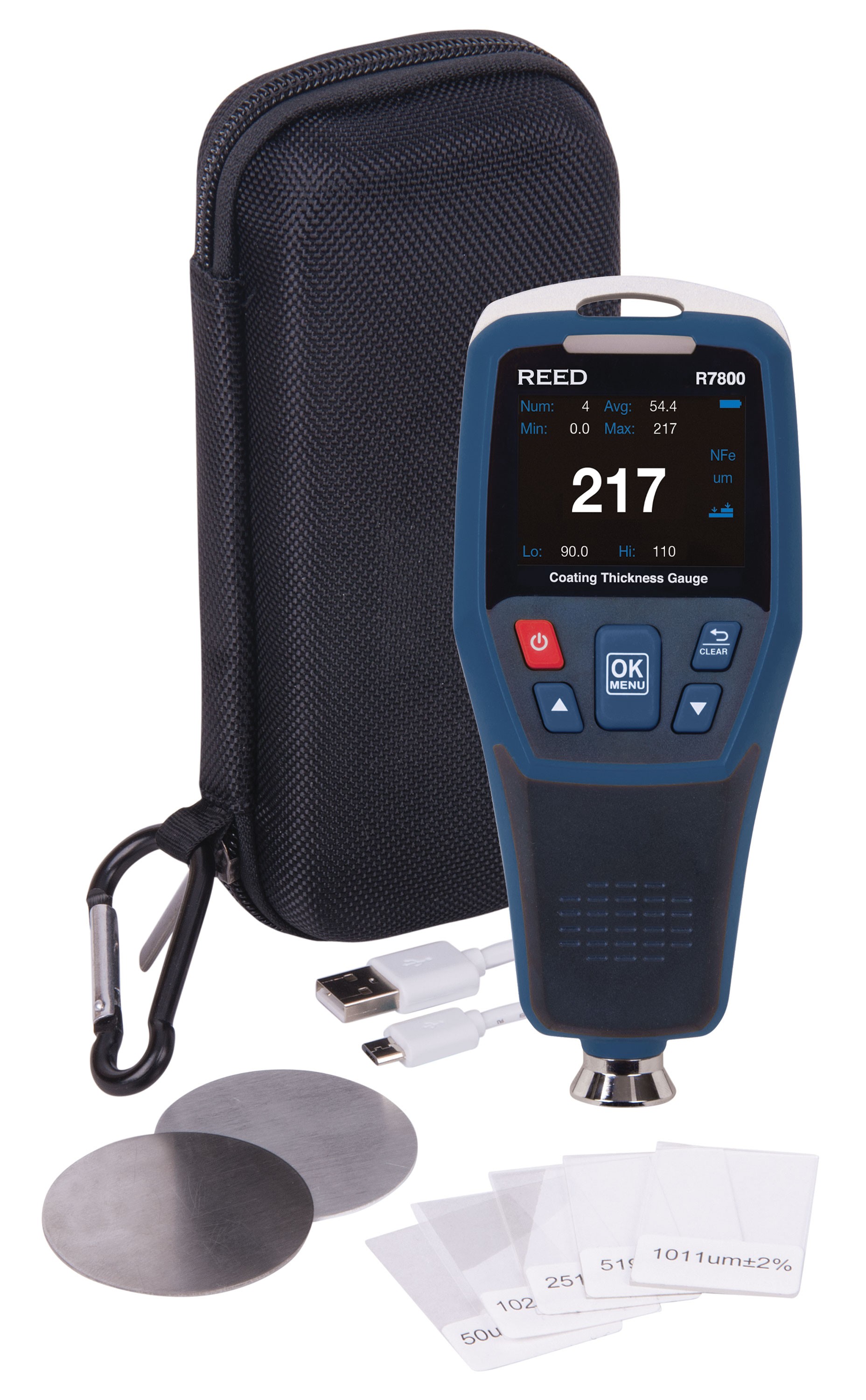 REED R7800 Coating Thickness Gauge-Included