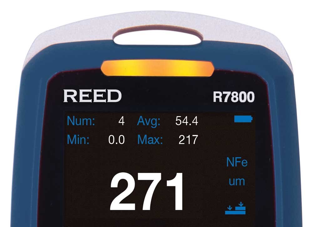 REED R7800 Jauge d'&amp;eacute;paisseur de rev&amp;ecirc;tement-REED R7800 3