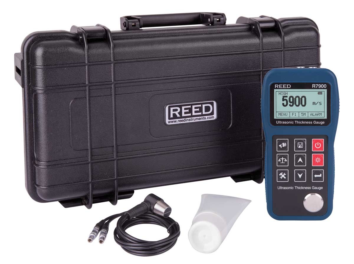REED R7900 Ultrasonic Thickness Gauge-Included