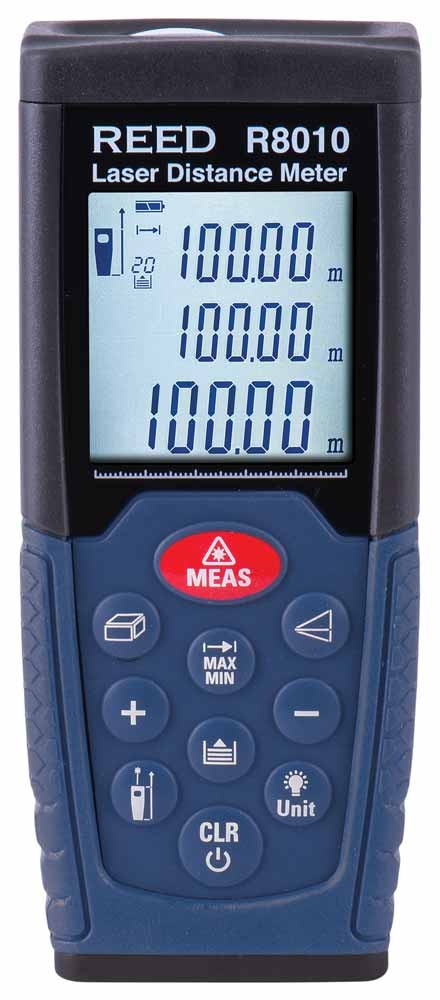 REED R8010 Laser Distance Meter, 328' (100m)-