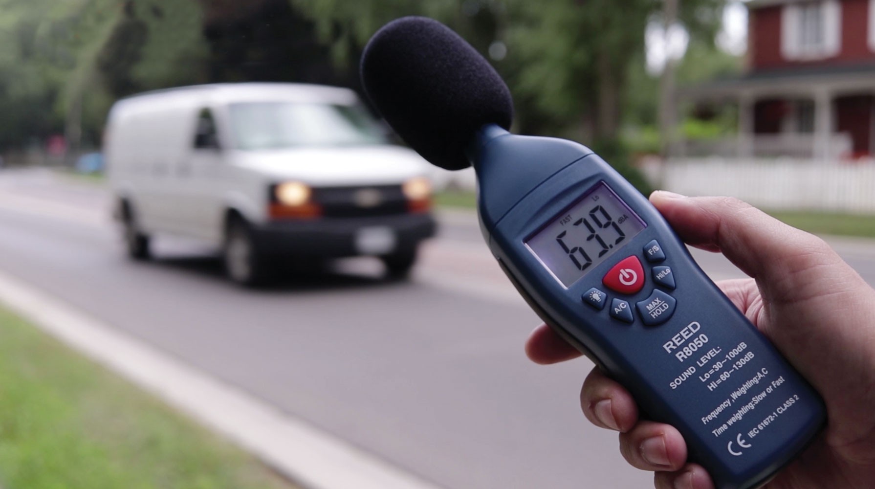 REED R8050-KIT Sound Level Meter and Calibrator Kit-REED R8050-KIT 4