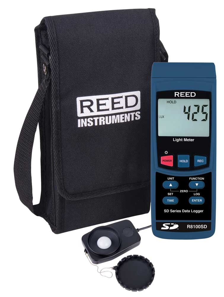 REED R8100SD Luxm&amp;egrave;tre avec enregistrement de donn&amp;eacute;es-Included
