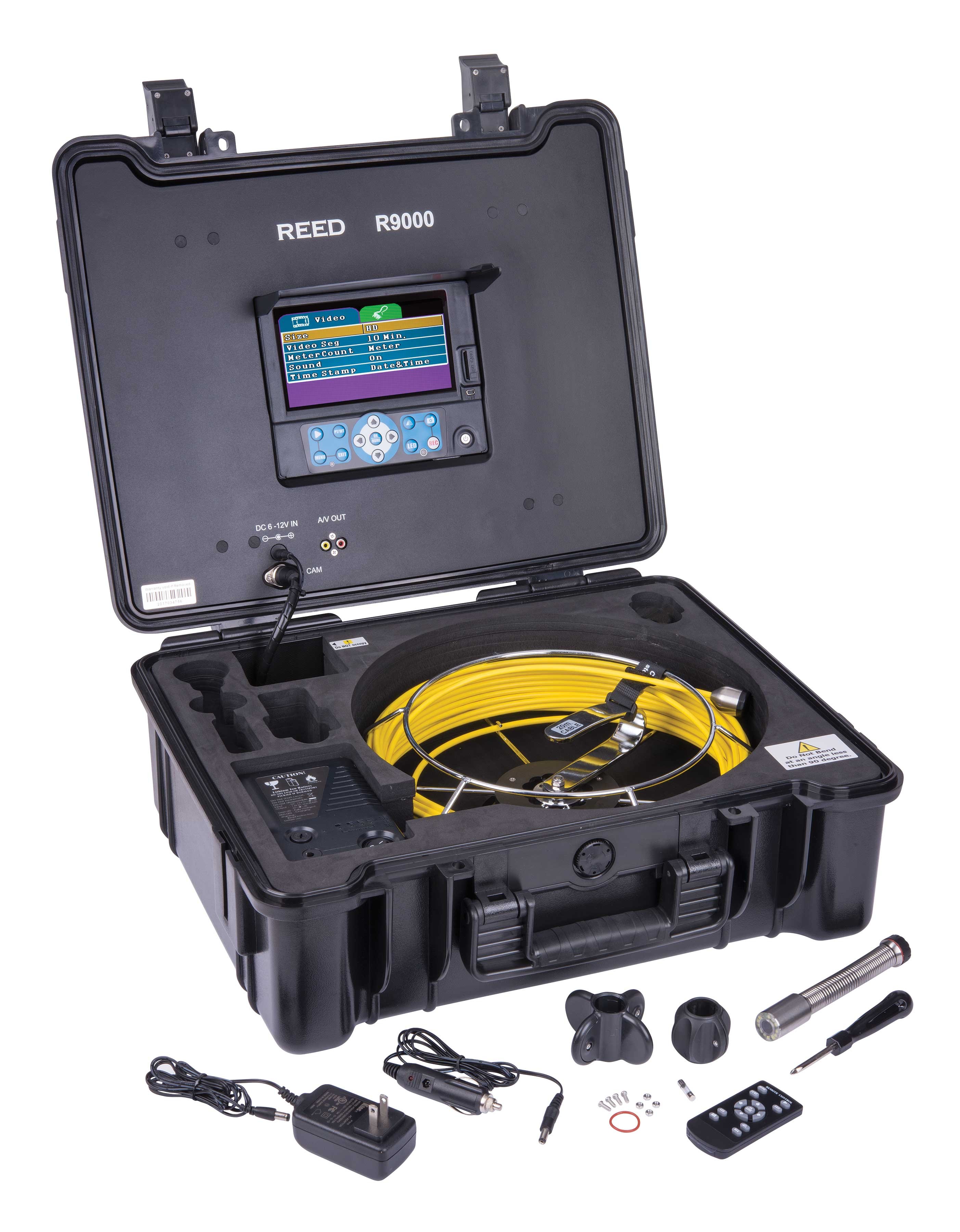 REED R9000 Video Inspection Camera System-Included